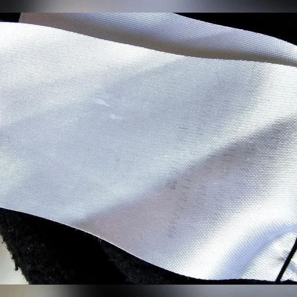 Stella McCartney xs s 36 black zipper 3d embellished floral crewneck Sweater - Picture 9 of 11